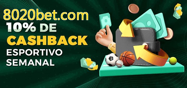 10% de bônus de cashback na 8020bet.com